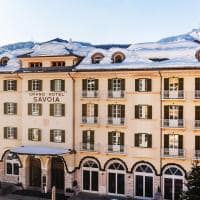 Italia grand hotel savoia cortina dampezzo fachada