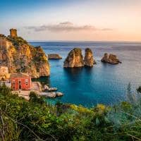 Italia sicilia scopello mar