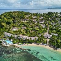 Jamaica round hill hotel and villas vista aerea geral