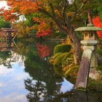 Japanese garden kanazawa city