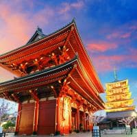 Japao toquio asakusa sensoji ji temple