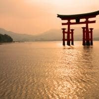 Ponto turístico: Santuáio Miyajima Torii, Hiroshima, Japão