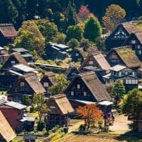 Shirakawago japao gifu japan tourism vista de cima