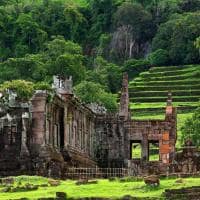 Viagem Laos, Patrimônio UNESCO vista Vat Phou Wat Phu