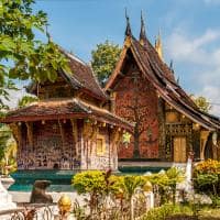 Viagem Laos: Templo Wat Xieng Thong, Luang Prabang