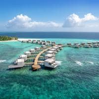 Alila kothaifaru maldives vista aerea overwater