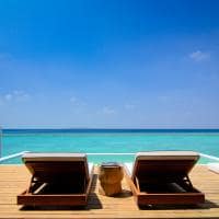 Amilla Maldives Water Pool Villa deck