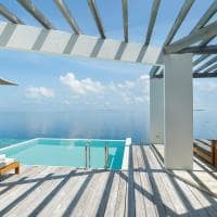 Amilla maldives reef water pool villa deck