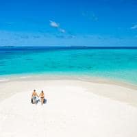 Baglioni maldives banco de areia