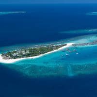 Cora cora maldives vista aerea