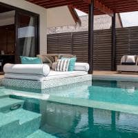 Deluxe overwater pool villa