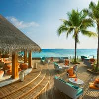 Dusit thani maldives bar sand exterior