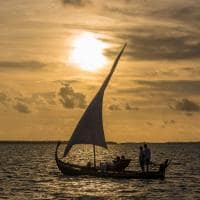 Hideaway beach resort sunset bokkura sailing