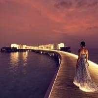 Jumeirah maldives caminho para water villas