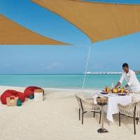 Jumeirah maldives experiencia sandbank