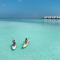 Jumeirah maldives stand up paddle