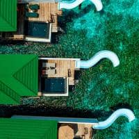 Lagoon villa with pool slide c
