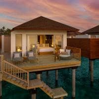Maldivas avani overwater villa externa