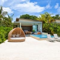 Maldivas kuda villingili resort beach villa pool