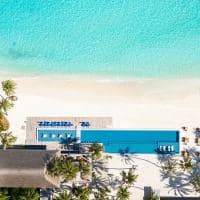Maldivas velaa private island aerea piscina
