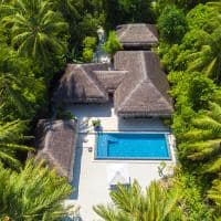Maldivas velaa private island deluxe beach pool villa