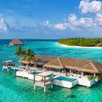 Maldivas velaa private island romantic pool residence aerea