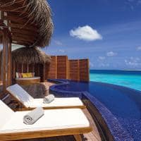 Oblu select at sangeli maldives honeymoon select ocean villa deck e piscina