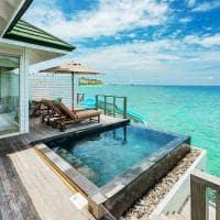 Ocean villa wih pool slide b