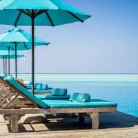 Piscina do Anantara Dhigu Maldives Resort