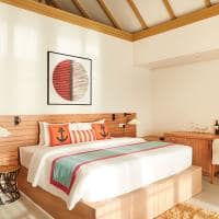 Sun siyam iru veli maldivas beach villa with pool bed
