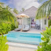 Sun siyam iru veli maldivas beach villa with pool view