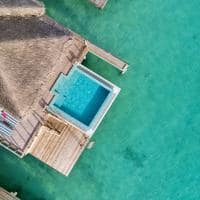 Sun siyam iru veli maldivas ocean villa with pool aerial view