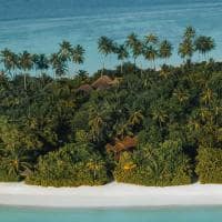Sun siyam irufushi maldivas aerial florest