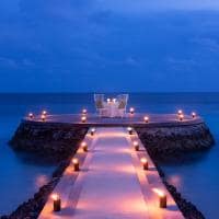 W maldives maldivas jantar romantico privativo