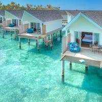 Water villas aerial raaya by athosphere