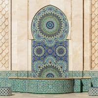 Fonte da Mesquita de Hassan - Casablanca, Marrocos.