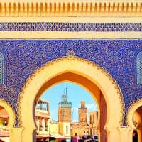 Marrocos fez gate bab boujelud vista