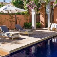 Marrocos marrakech oberoi piscina