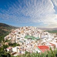 Vista panorâmica Moulay, Idris, Marrocos