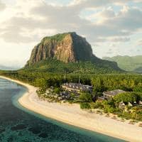 Mauritius the st regis le morne resort vista aerea
