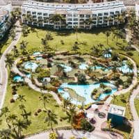 Mexico hard rock hotel e casino punta cana drone view golf