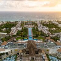 Mexico hard rock hotel e casino punta cana full aerial view hotel