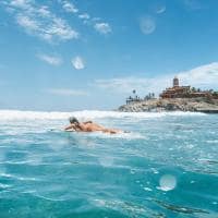 Mexico hard rock hotel los cabos surfing ocean