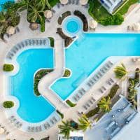 Mexico hard rock riviera maya aerial pool