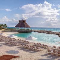 Mexico hard rock riviera maya beach umbrellas