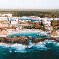 Mexico hard rock riviera maya exterior drone