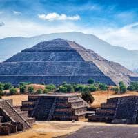 Mexico piramide teotihuacan