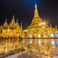 Ponto turístico Myanmar, Pagoda Shwedagon, Yangona shwedagon yangon