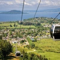 Skyline gondola em Rotorua