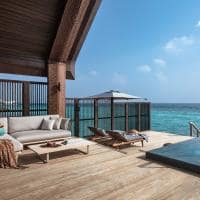 Joali being overwater pool villa